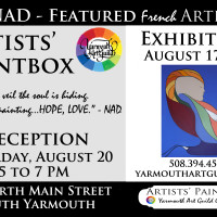 Gallery 1 - NAD French Artist Opening Reception--Saturday, August 20, 5 to 7 PM for NAD Art Exhibit August 17-23