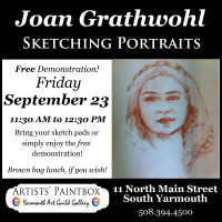 Gallery 1 - Joan Grathwohl Portrait Sketching Demonstration - FREE