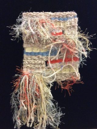Gallery 1 - Christine Anderson: Weaving on a Small Hand Held Loom