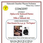 Falmouth Chamber Players Orchestra Concert Postponed