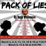 PACK OF LIES by Hugh Whitemore