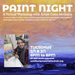 Paint Night w/Colin McGuire *Virtual Workshop*