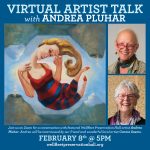 Virtual Artist Talk with Andrea Pluhar & Connie Saems