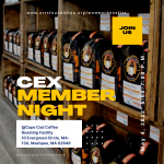 CEX Member Night @ Cape Cod Coffee