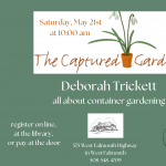 Container Gardens with Horticulturalist Deborah Trickett