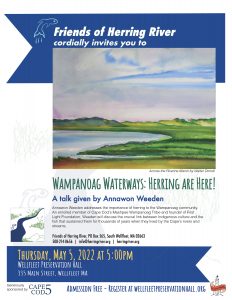 Friends of Herring River presents Wampanoag Waterways: Herring are Here!