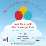 Look for a Book! Kids Scavenger Hunt - Independent Bookstore Day