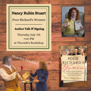 Author Talk with Nancy Rubin Stuart: Poor Richard's Women