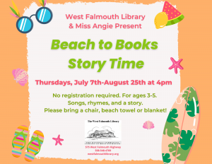 Beach to Books Drop-In Story Time