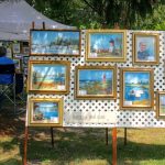 Guild of Harwich Artists Mondays Art-in-the-Park