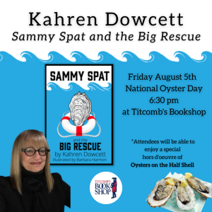 Author Talk with Kahren Dowcett: Sammy Spat and the Big Rescue