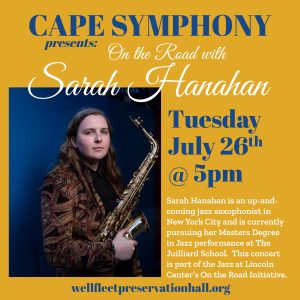 Cape Symphony Presents: On the Road with Sarah Hanahan