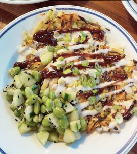  Cooking with Agatha: Okonomiyaki & Edamame Salad  