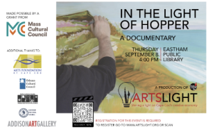 Free Screening of "In The Light Of Hopper Film" at the Eastham Public Library