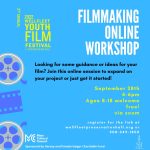 Wellfleet Youth Film Festival: Filmmaking Online Workshop