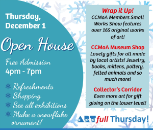 Holiday Open House at the Cape Cod Museum of Art!