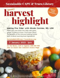 Making Fire Cider with Nicole Cormier, RD, LDN