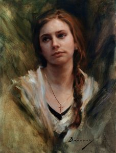 Michelle Dunaway- Capturing the Expressive Qualities of the Alla Prima Portrait- Oil in Studio