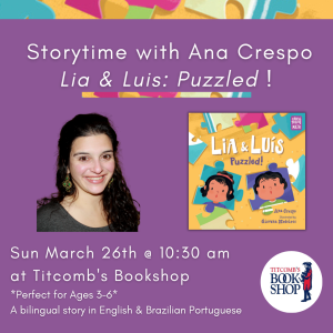 Storytime with Ana Crespo: Lia & Luis Puzzled!