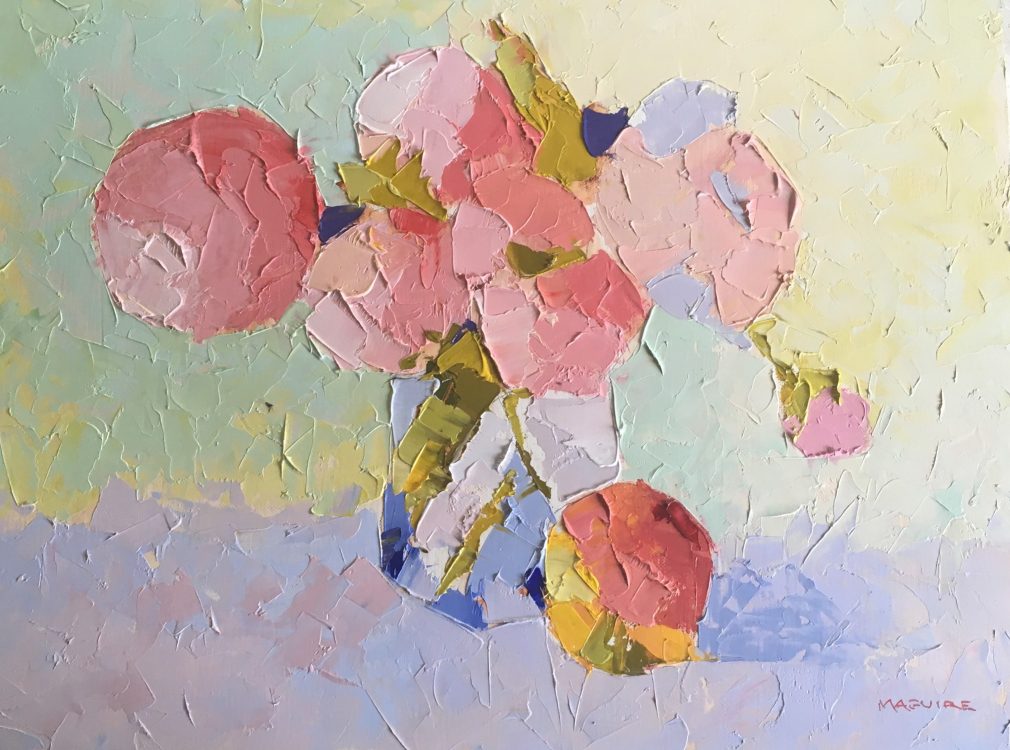 Gallery 2 - Carol Maguire - Joyful Painting, Still Life in the Studio, in Oil