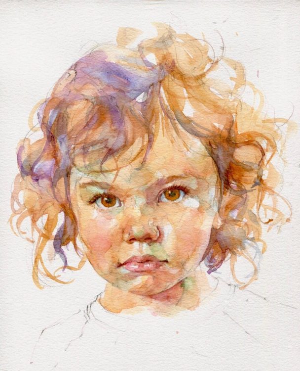 Gallery 4 - Pam Wenger- Quick Sketch Portraits in Watercolor