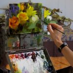 Gallery 5 - Daniel Keys - Still Life with Flowers in Pastel