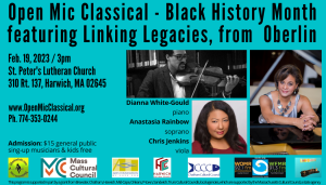 Open Mic Classical: Black History Month