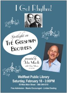 I Got Rhythm, The Fascinating Songs & Stories of George & Ira Gershwin, In concert: John Murelle & Chris Morris