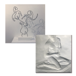 Relief Painting and Sculpture Class with Richard Perry
