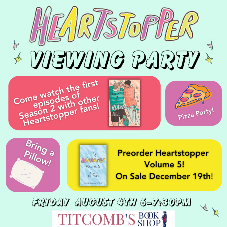 Gallery 1 - Heartstopper Viewing Party: Teen & Young Adult Event!
