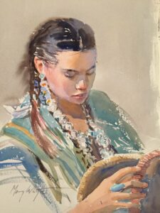 2024 Mary Whyte- Portrait & Figure in Watercolor 2024 DATES: OCTOBER 8 & 9 (TUES, WED) TIMES: 9AM - 4PM