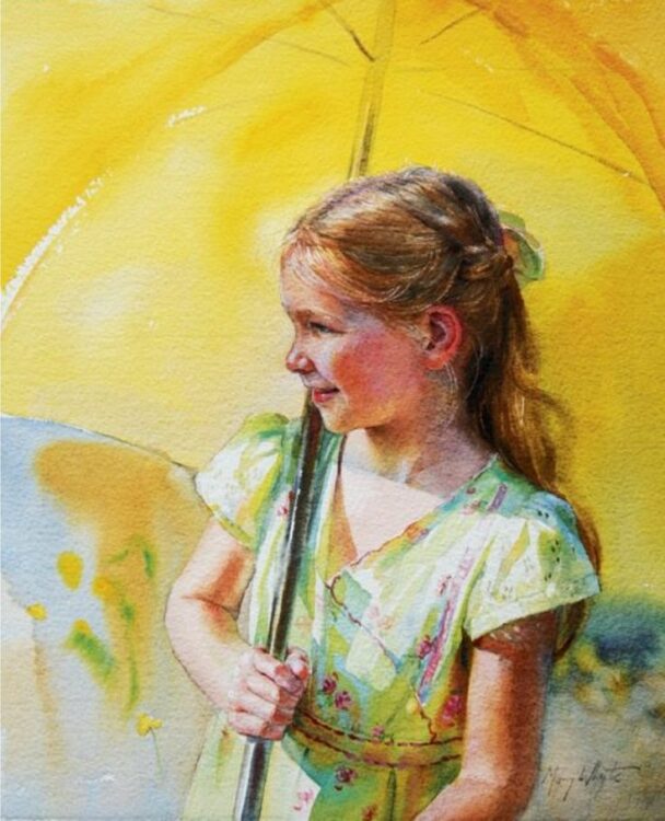 Gallery 4 - 2024 Mary Whyte- Portrait & Figure in Watercolor 2024 DATES: OCTOBER 8 & 9 (TUES, WED) TIMES: 9AM - 4PM