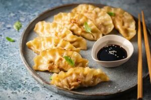Chinese Pork Dumplings and Spicy Edamame with Amy Talhouk 