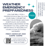 Weather Emergency Preparedness with Chip Reilly