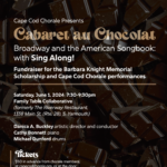Cabaret au Chocolat - Broadway & American Songbook; Scholarship Fundraiser